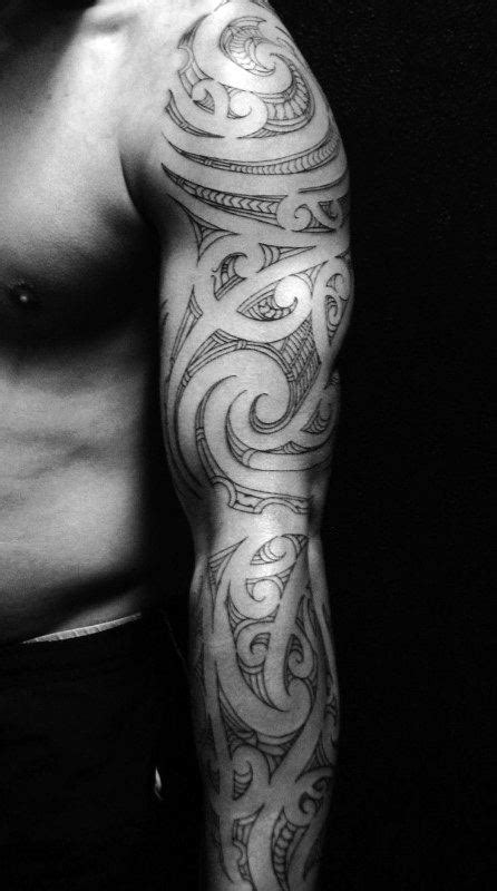 90 Tribal Sleeve Tattoos For Men Manly Arm Design Ideas