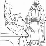 Maul Darth Sith Ausmalen Hellokids Jedi Anakin Amidala Lord Emperor Jinn Gon sketch template