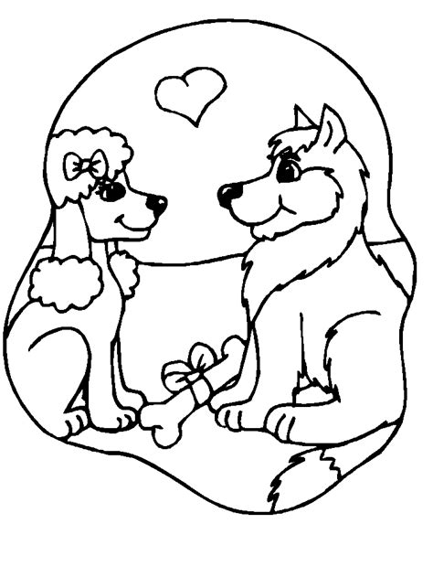 coloring pages  dogs coloring home