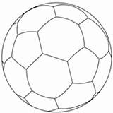 Soccer Ball Coloring Football Pages Printable Ballon Coloriage Print Futbol Do Template sketch template