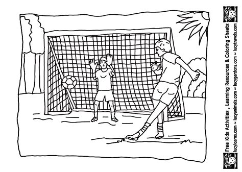 soccer coloring pages printable coloring home