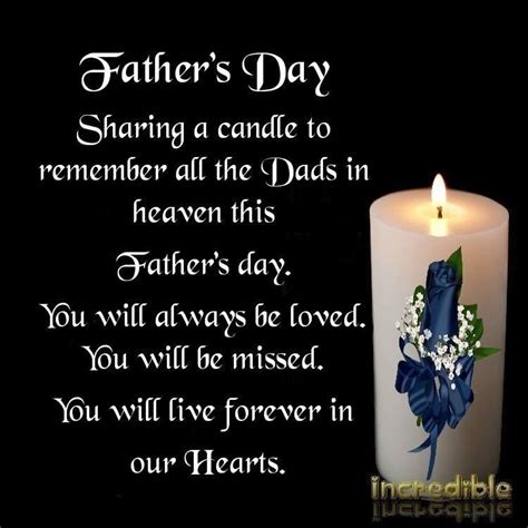 Sharing A Candle To Remember All The Dads In Heaven This Fathers Day