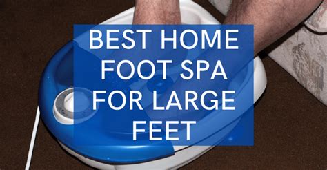 home foot spa  large feet massage gear guru