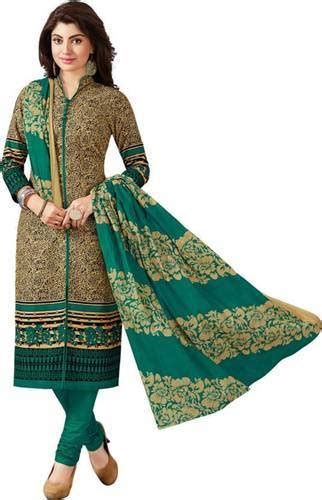 printed party wear unstitched churidar material rs  piece id