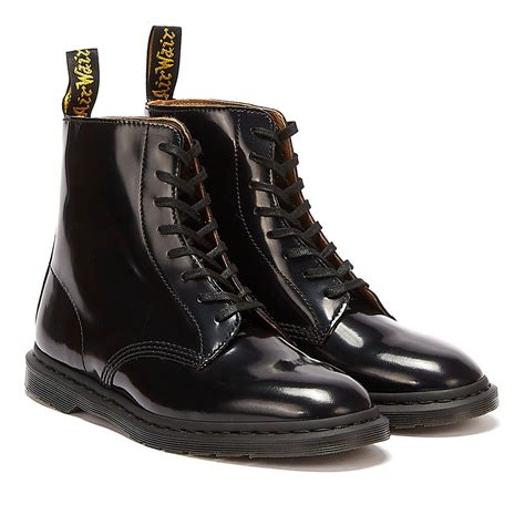 dr martens leather dr martens winchester ii mens black boots  men save  lyst