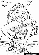 Kolorowanki Vaiana Druku Moana Swiatkolorowanek Dziewczyny Skarb Oceanu sketch template