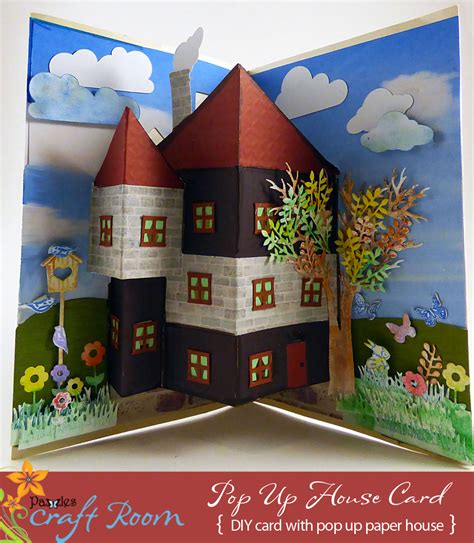 pop  house card pazzles craft room