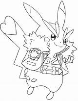 Pikachu Anyone sketch template