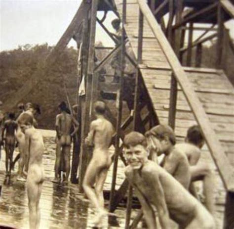 vintage camp swimming nude