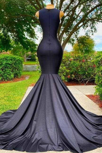 Sexy Prom Dresses Long Black Evening Dresses With Glitter