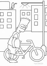 Simpsons Coloring Pages sketch template