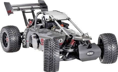 reely carbon fighter iii  rc model car petrol buggy rwd rtr  ghz