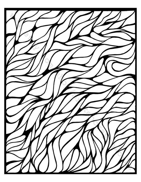 items similar  coloring page ebb  flow  etsy