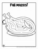 Mazes Maze Worksheet Turkey sketch template