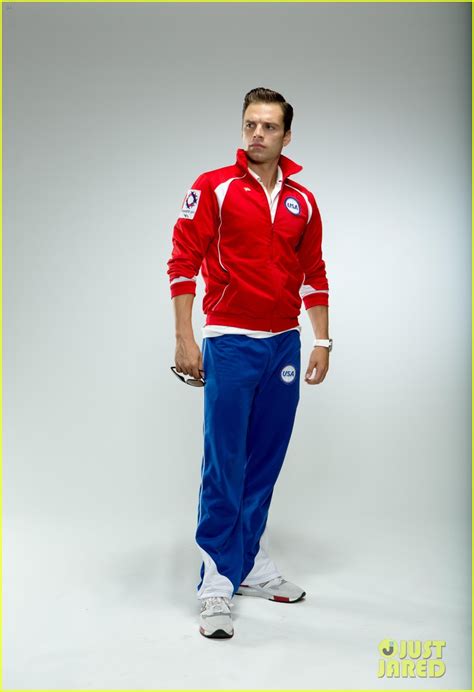 sebastian stan looks all sporty as the star athlete in the bronze exclusive stills photo