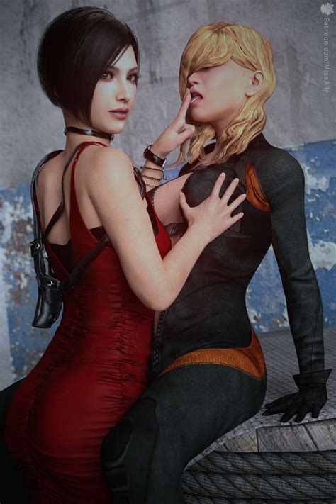 Ada Wong And Rachel Foley By Missally Hentai Foundry