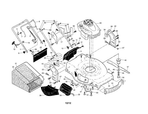 Craftsman Mower Parts Model 917370921 Sears Partsdirect