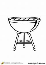 Barbecue Coloriage Imprimer sketch template