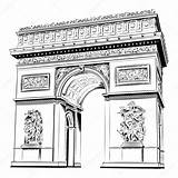 Arc Triomphe Arch Triumph Clipart Paris Isolated Stock Triumphal Vector Sketch Illustrations Roman Rendering Clip Template Clipground Illustration Royalty Paintingvalley sketch template