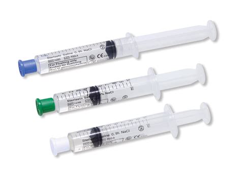sterisets prefilled saline syringes fannin