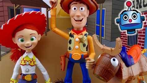 Toy Story Woody Y Jessie Figuras 20 Aniversario Youtube