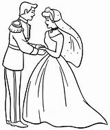 Cinderella Prince Coloring Pages Charming Getcolorings Wedding Printable Dancing sketch template