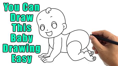 draw  cute baby sketch baby drawing step  step outline easy