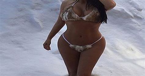 Kim Kardashian Wears Most Outrageous Outfit Yet As She Rocks Her Curves