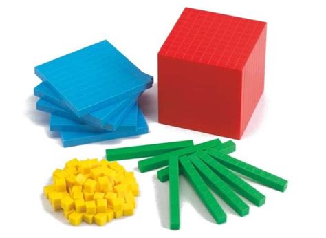 base ten blocks maths materials