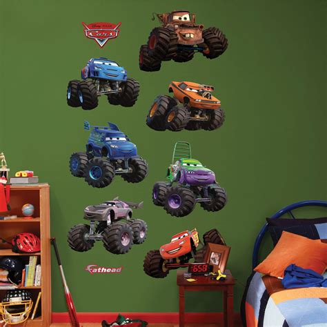 disney pixar cars monster trucks collection