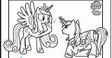 Coloring Armor Pages Shining Princess Cadence Getdrawings Getcolorings sketch template