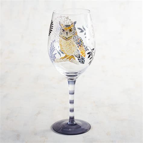 Owl Wine Glass Unique Wine Glasses Wine