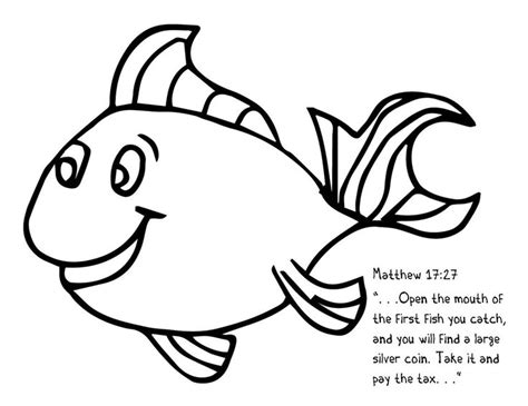 fish coloring page preschool coloring pages kindergarten coloring pages