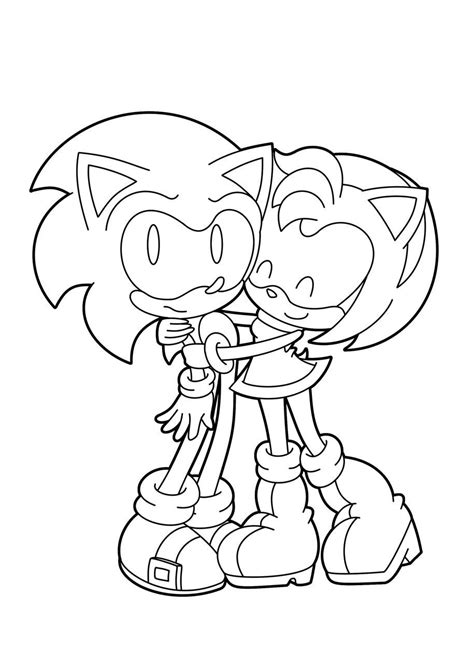 amy rose coloring pages  coloring pages  kids coloring pages