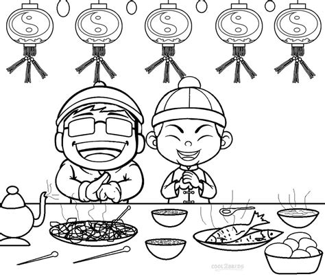 printable chinese  year coloring pages web   pages  color