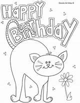 Birthday Coloring Pages Happy Aunt Dad Printable Color Brother Precious Moments Cards Card Getcolorings Getdrawings Aunts Pa Disney Colorings Cat sketch template