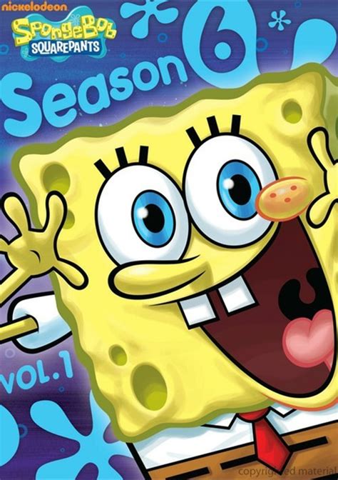 Spongebob Squarepants Season Six Volume 1 Dvd 2008