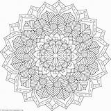 Tribal Pages Coloring Getcolorings Mandala Color sketch template