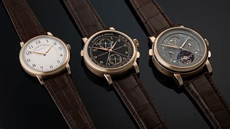 lange sohne reveals  honeygold watches  commemorate  special