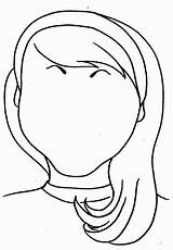 Gesichter Ausmalbilder sketch template