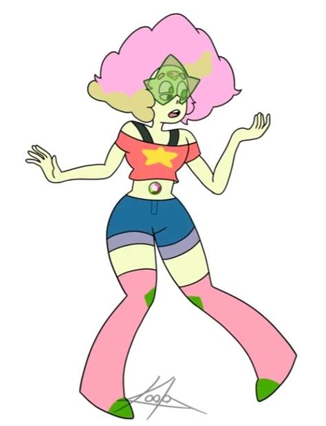 Steven And Peridot Fusion By Art With Koda Steven Universe Gem