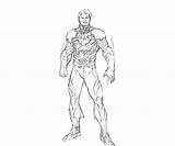 Aquaman Dc Universe Abilities Coloring Pages sketch template