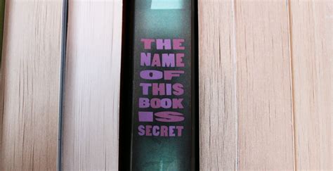 Teenage Digest The Name Of This Post Is Secret Secret Names Books