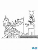 Coloring Egyptian Goddess Maat Isis Egypt Pages Ancient Gods God Deity Sekhmet Colouring Arte Books Egipcio Para Egipto Pintar Dibujos sketch template