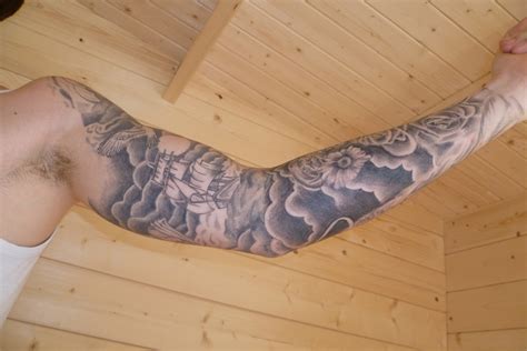 sleeve tattoo ideas cloud sleeve tattoo