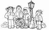 Clipart Carolers Caroling Christmas Vintage Coloring People Cliparts Carol Pages Clipground Mormon Color Webstockreview Mormonshare Lds Gif Library Adult sketch template