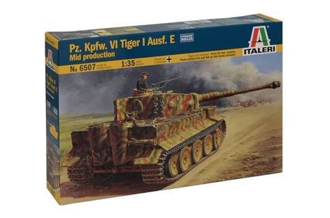 Pz Kpfw Vi Tiger I Ausf E Mid Production Italeri 6507 Tiger Model