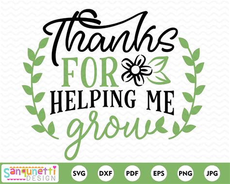 helping  grow printable