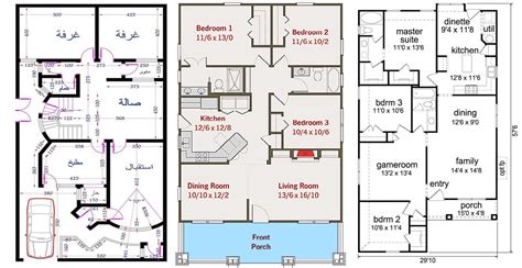 top  amazing house plans   size areas engineering discoveries