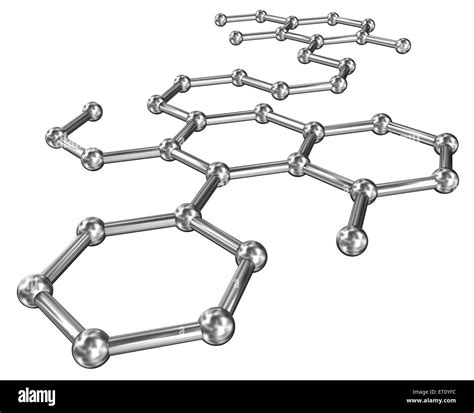 molecular structure  white stock photo alamy